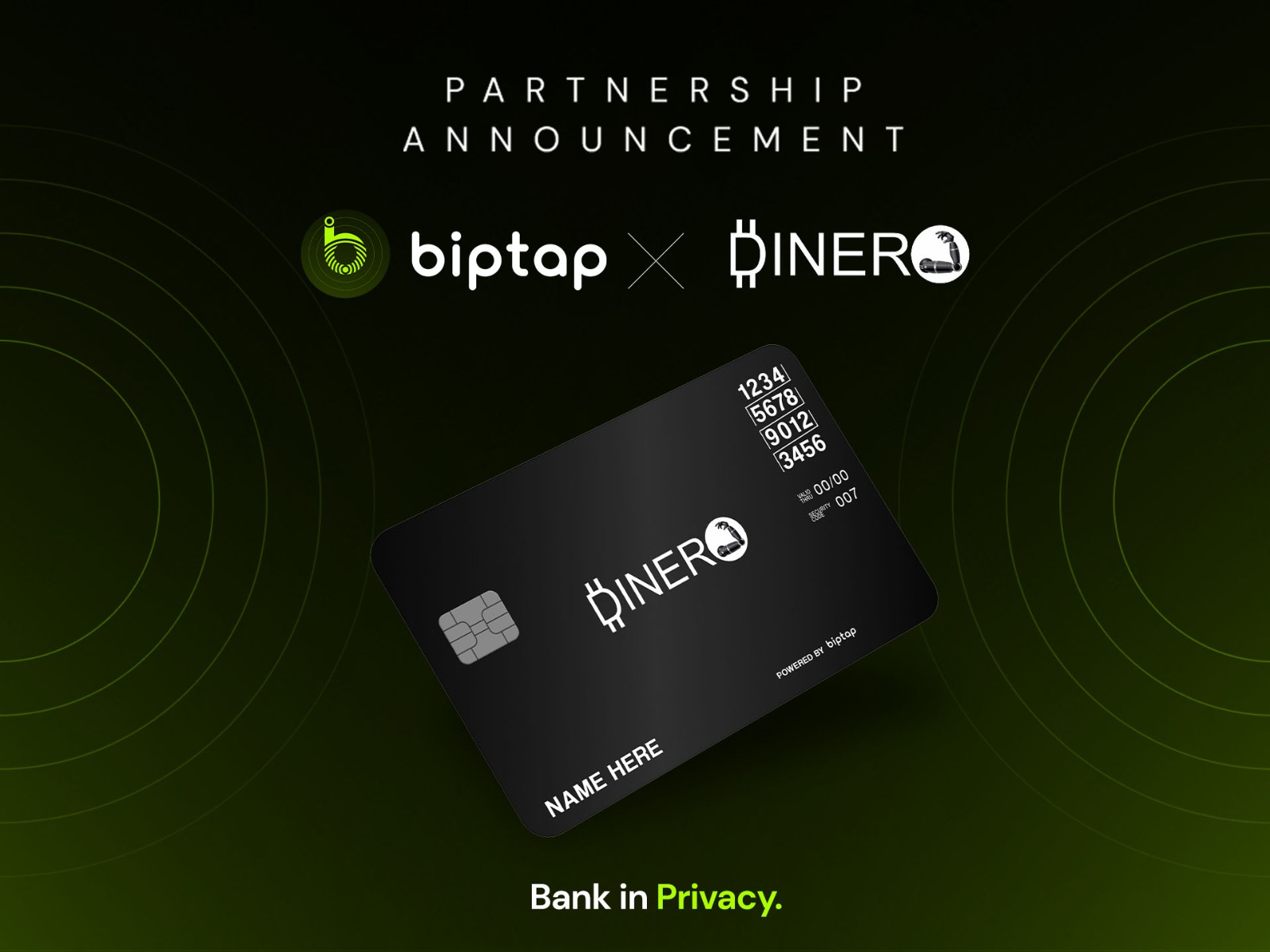 Biptap x Dinero Partnership
